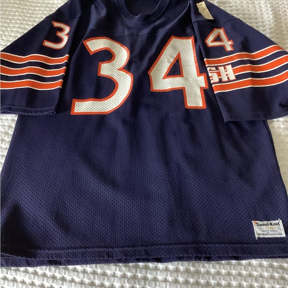 VINTAGE NFL Pro-Line Walter Payton Jersey (1980s) MacGregor Sand Knit - Picture 4 of 8